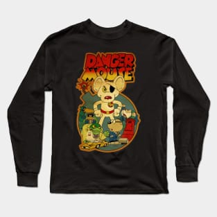 Vintage Danger Mouse Long Sleeve T-Shirt